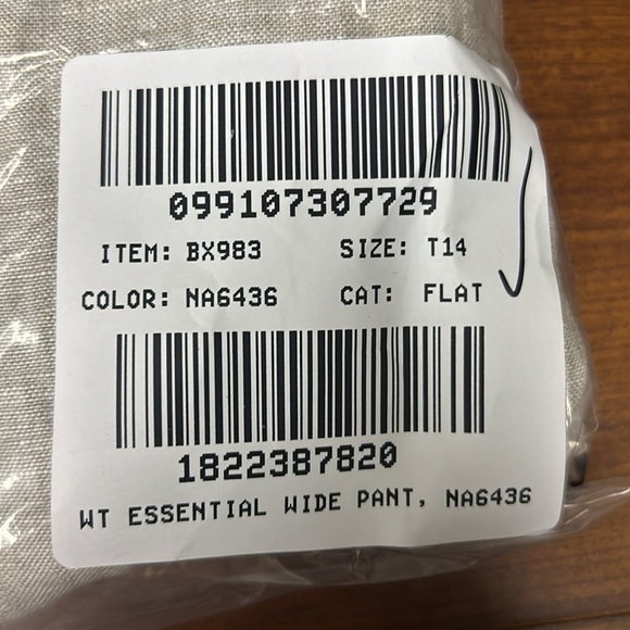 J Crew Tall wide-leg essential pant in linen BX983 - Picture 5 of 5